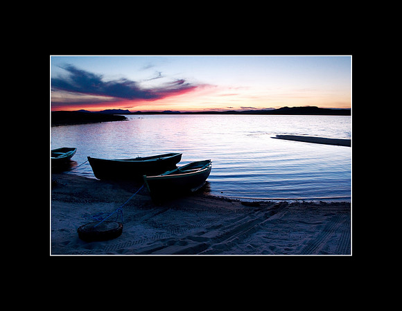 Badanloch sunset 1